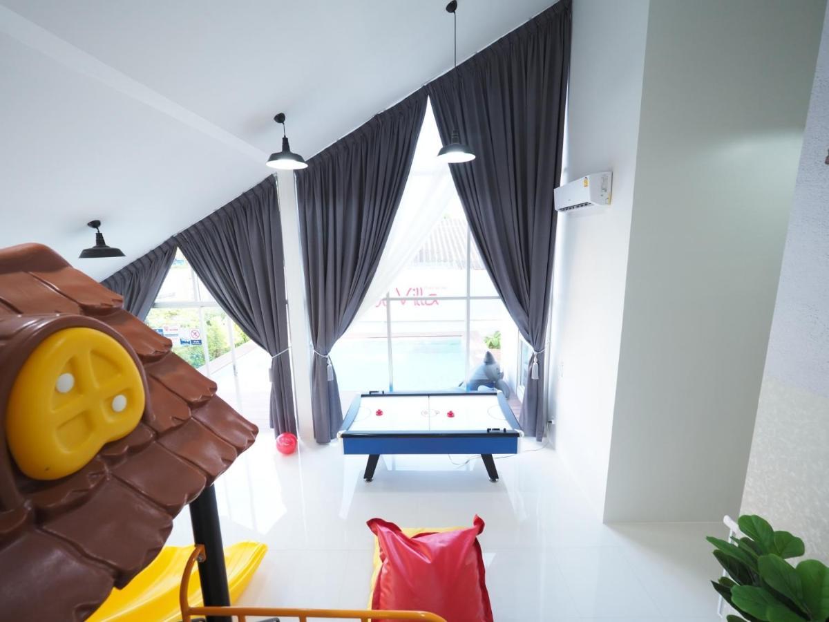 Pool Villa 3 Bedroom 10 Persons 5-Min To Tiger Zoo - Njoy Pool Villa Si Racha Eksteriør billede