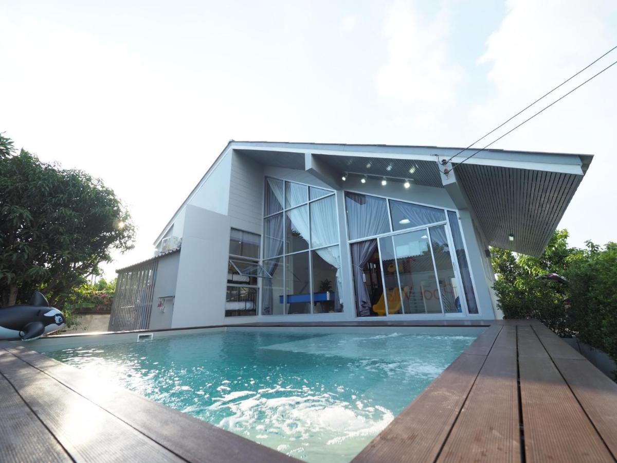Pool Villa 3 Bedroom 10 Persons 5-Min To Tiger Zoo - Njoy Pool Villa Si Racha Eksteriør billede